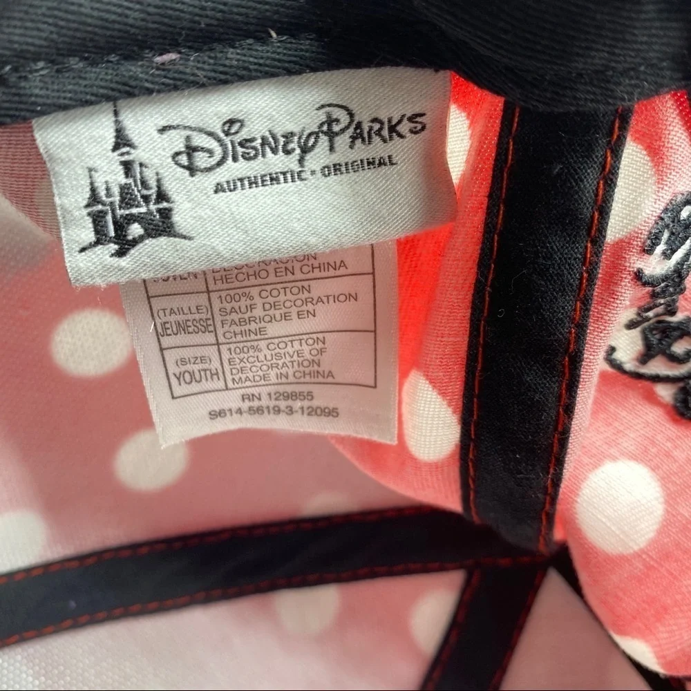 Disney Parks Minnie Mouse Hat‎ Youth
